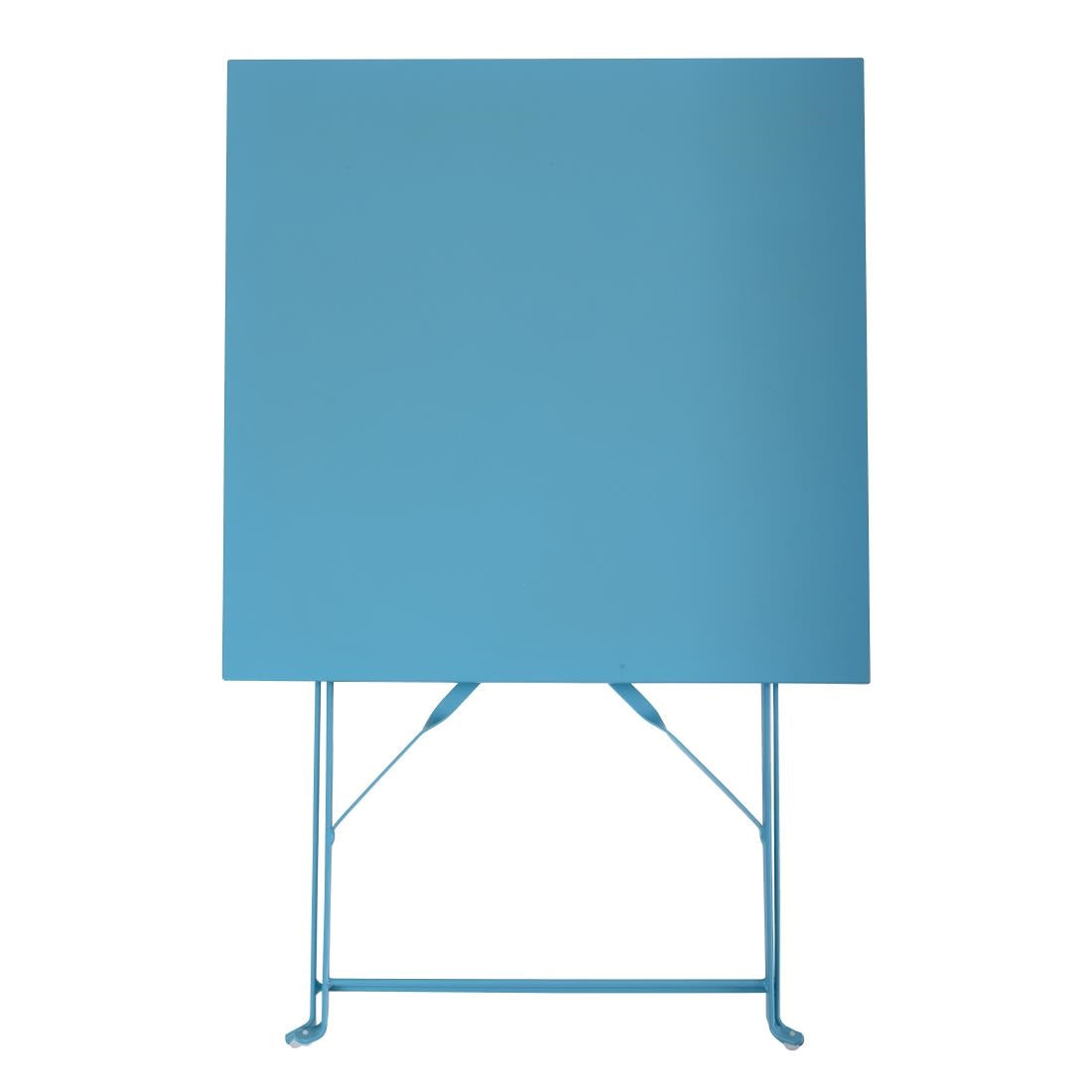 Bolero Perth Pavement Style Square Table Blue 600x600mm