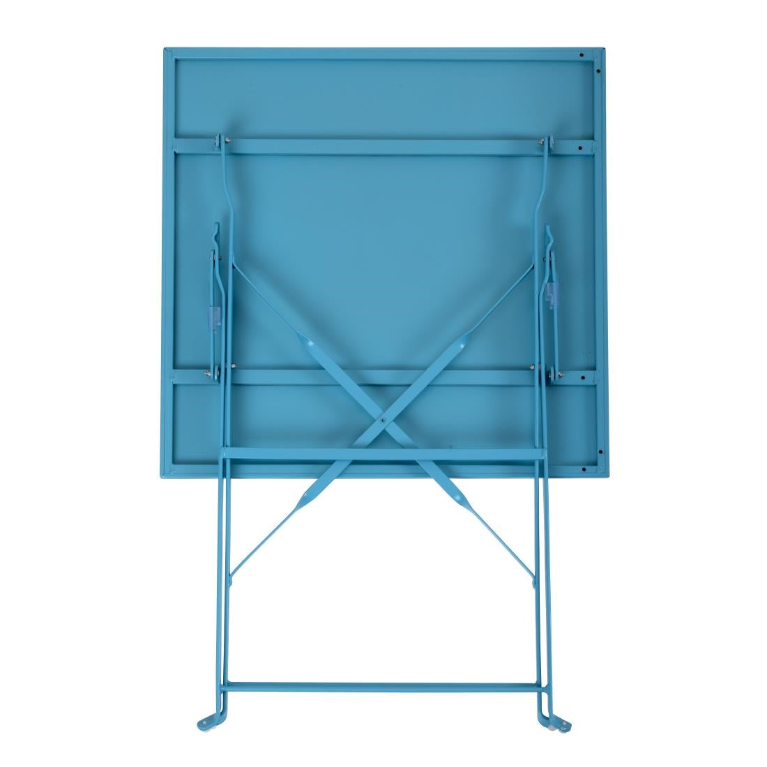 Bolero Perth Pavement Style Square Table Blue 600x600mm