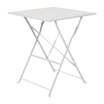 Bolero Perth Pavement Style Square Table Grey 600x600mm