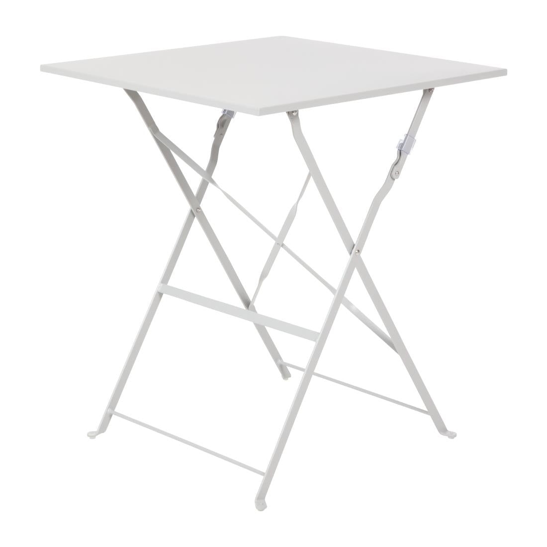 Bolero Perth Pavement Style Square Table Grey 600x600mm
