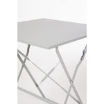 Bolero Perth Pavement Style Square Table Grey 600x600mm