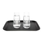 Olympia Kristallon PP Rectangular Non-Slip Tray Black 305x410mm
