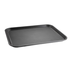 Olympia Kristallon PP Rectangular Non-Slip Tray Black 355x455mm