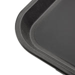 Olympia Kristallon PP Rectangular Non-Slip Tray Black 355x455mm