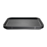 Olympia Kristallon PP Rectangular Non-Slip Tray Black 355x455mm