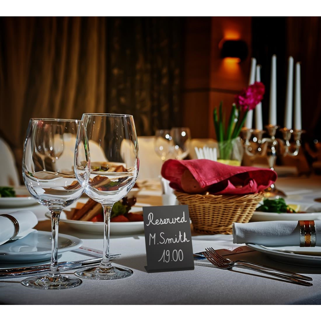 Securit Mini Buffet Display Chalkboard (5 Pack)