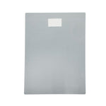 Vogue Brushed Steel Food Allergy Sign A4