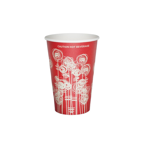 Paper Vending Cups Swirl Design 250ml (Pack of of 1000)