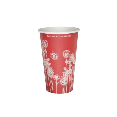 Paper Vending Cups Swirl Design 340ml (Pack of of 1000)