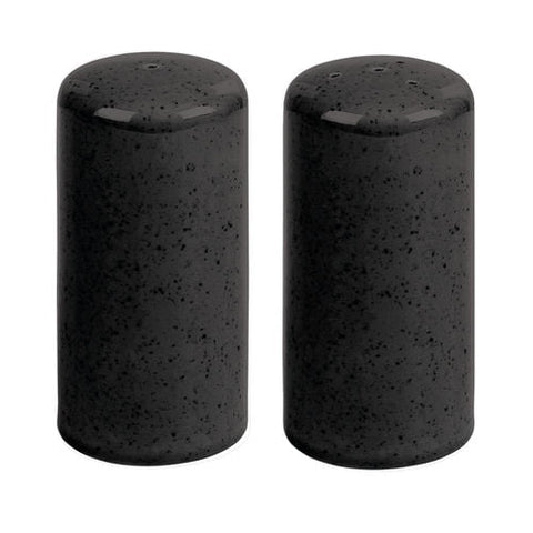 Seasons by Porcelite Graphite Pepper Pot 10cm/4" porcelain tableware by Seasons by Porcelite
