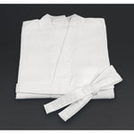 Mitre Essentials Honeycomb Bathrobe White Medium