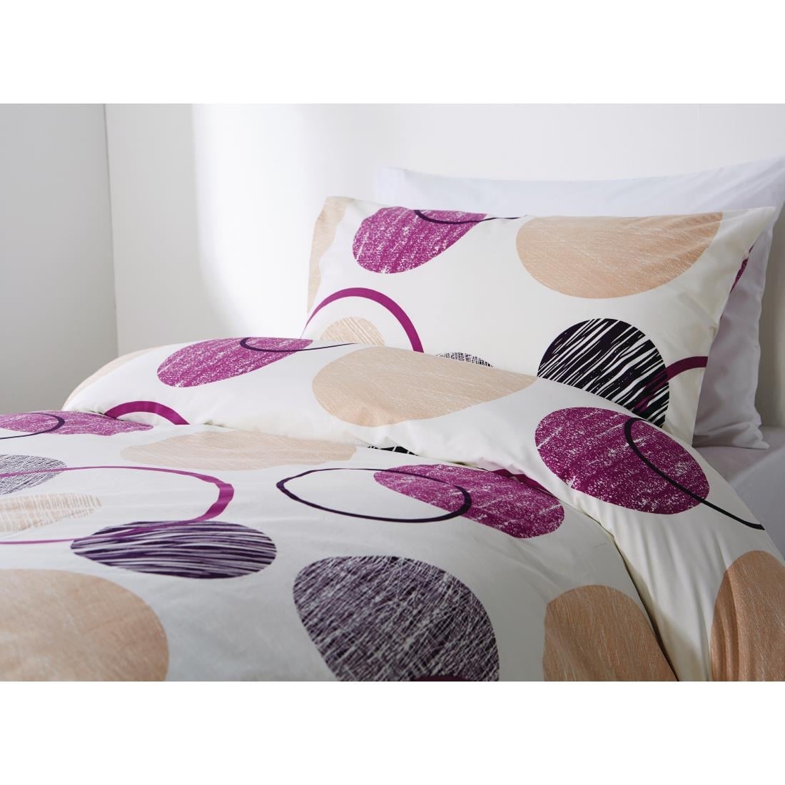 Essentials Eclipse Double Duvet Cover Purple
