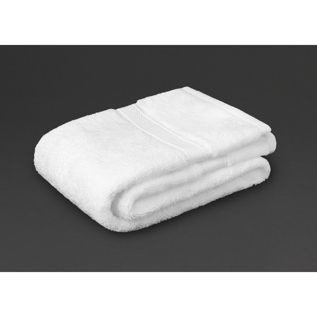Mitre Luxury Savanna Face Cloth White (10 Pack)