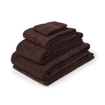 Mitre Essentials Nova Face Cloth Chocolate (10 Pack)