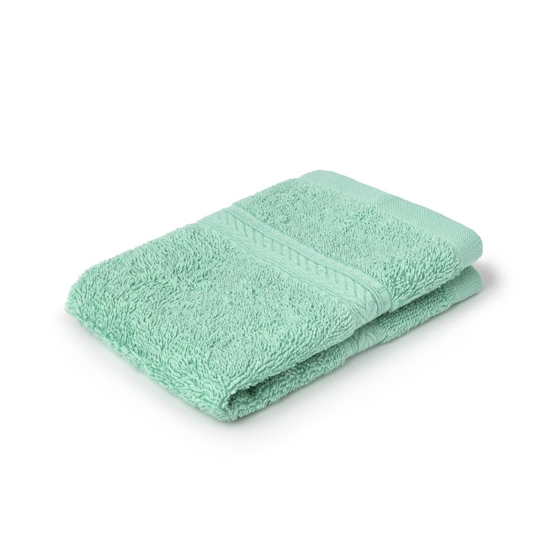Mitre Essentials Nova Face Cloth Mint (10 Pack)