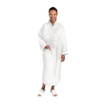 Mitre Essentials Honeycomb Bathrobe White XL