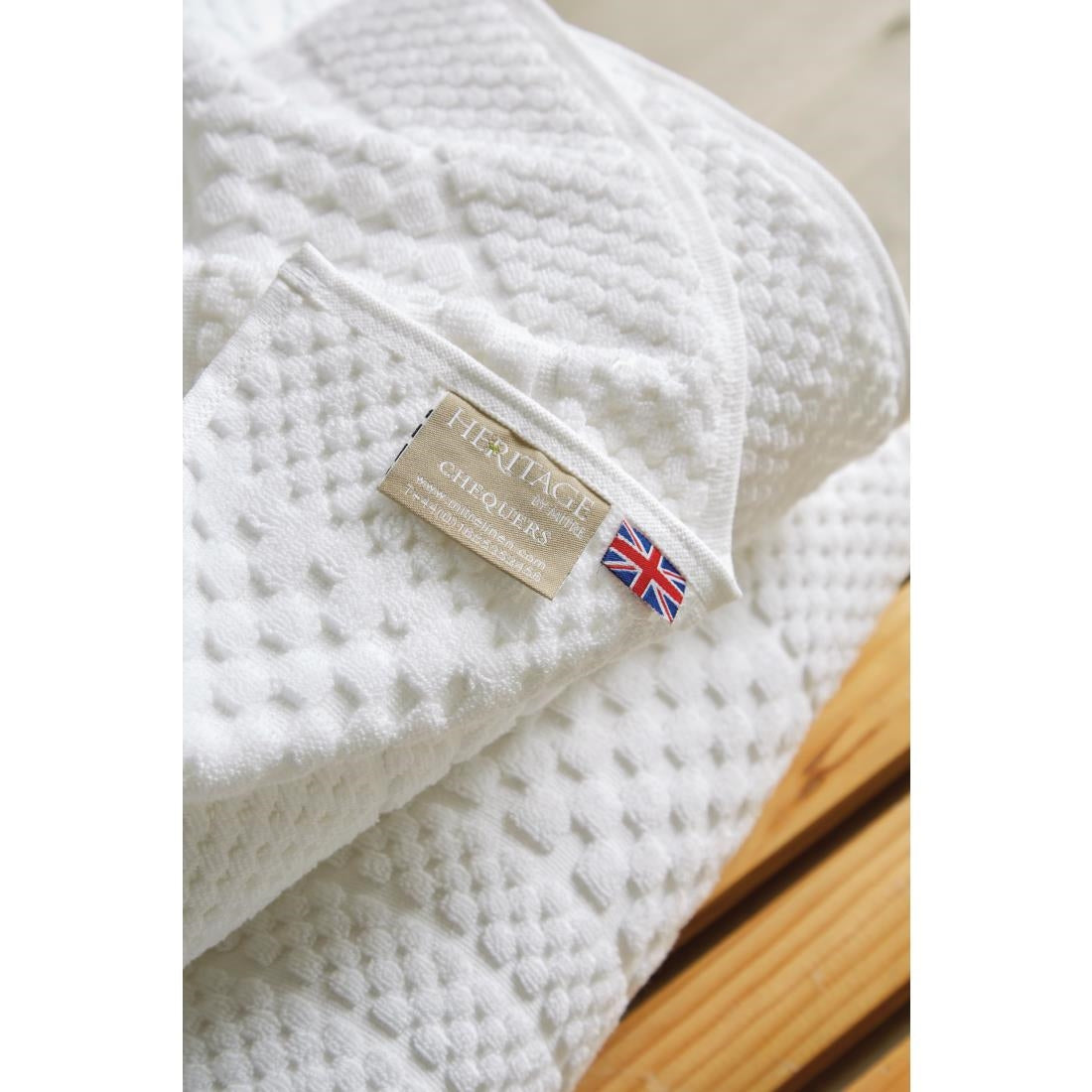 Mitre Heritage Chequers Hand Towel