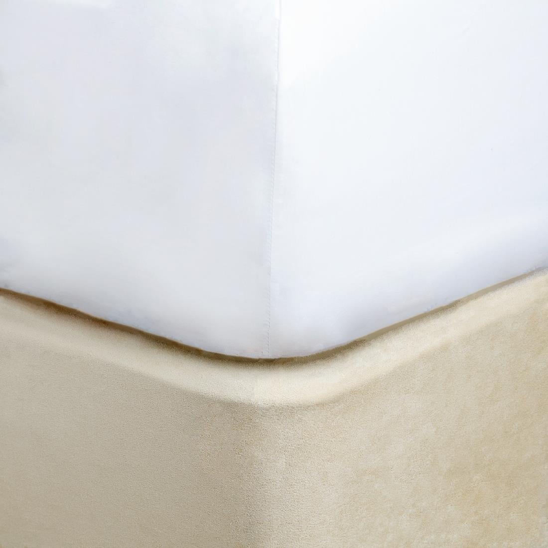 Mitre Essentials Divan Bed Base Wrap Oatmeal King Size