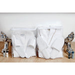 Mitre Comfort Langley Bathrobe and Slipper Set with Storage Bag Large
