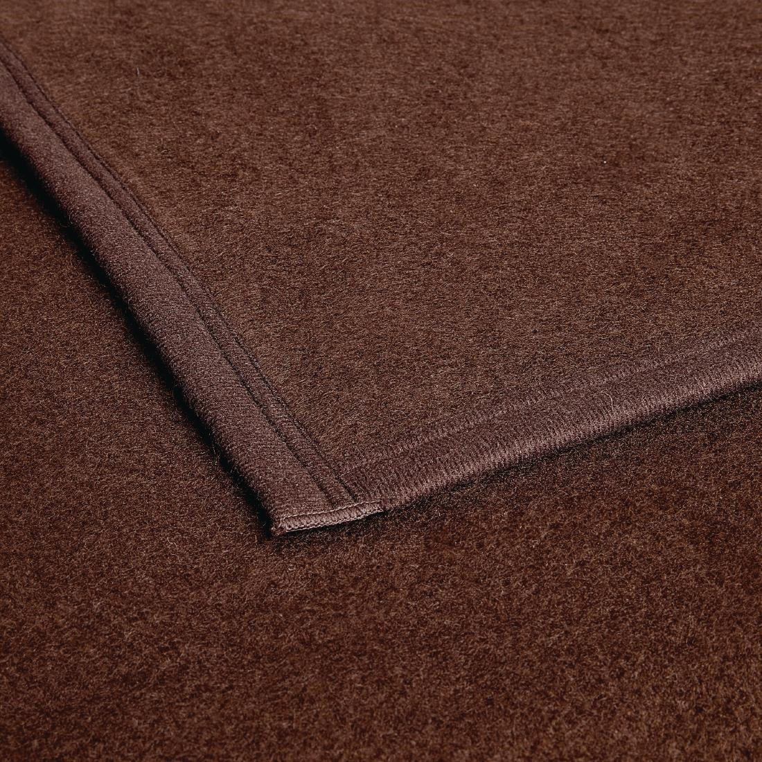 Comfort Fleece Blanket Chocolate