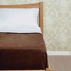 Comfort Fleece Blanket Chocolate