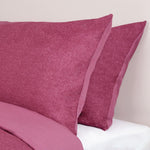 Essentials Opal Duvet Cover Plum Double