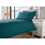 Essentials Opal Duvet Cover Open Teal Single
