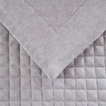 Mitre Essentials Quilted Waffle Runner Grey