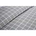 Mitre Essentials Stirling Pillowcase Grey 48 x 75cm
