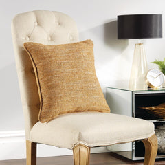POLARIS 43x43cm Self Piped Cushion (includes Pad) - SPICE