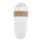 Essentials Slipperlite - Open Toe Slipper White - One Size - Cardboard Sleeve