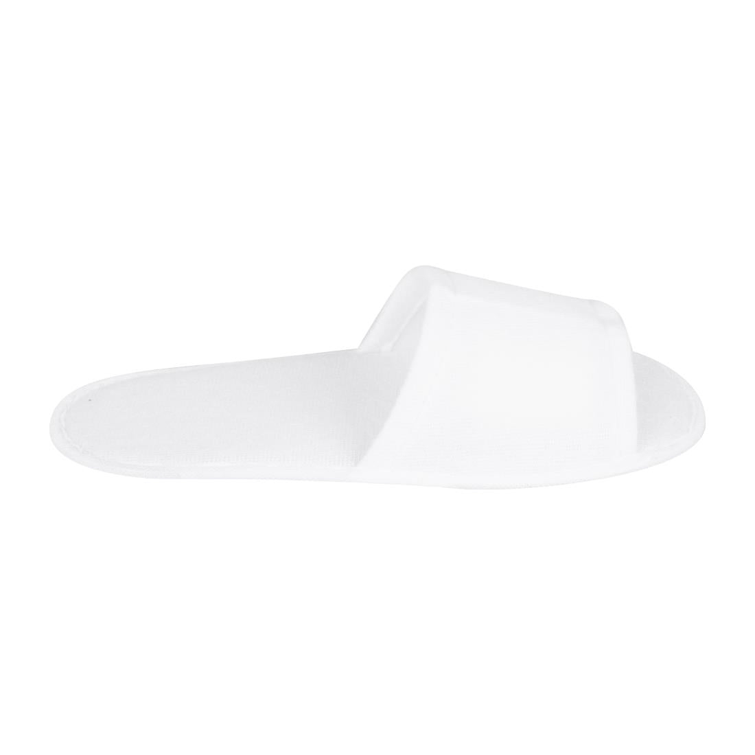 Essentials Slipperlite - Open Toe Slipper White - One Size - Cardboard Sleeve