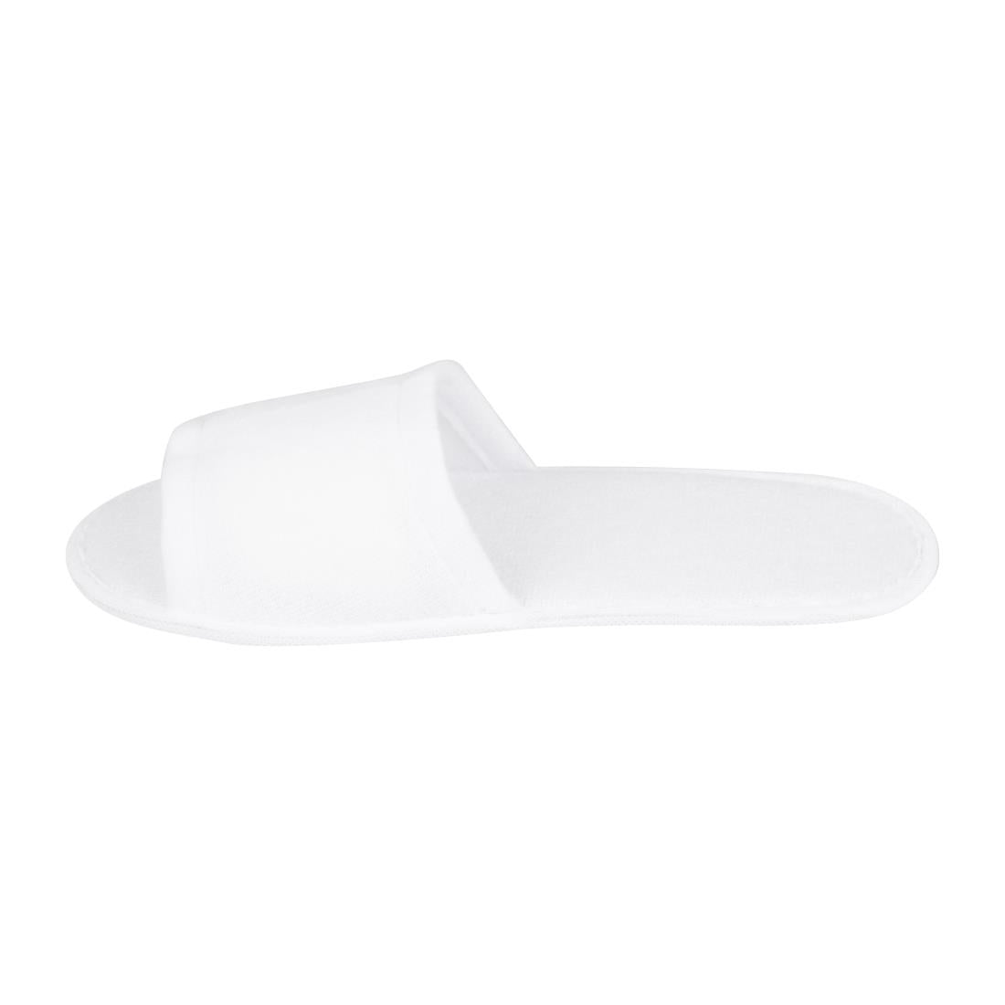 Essentials Slipperlite - Open Toe Slipper White - One Size - Cardboard Sleeve