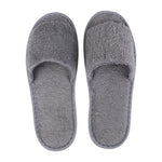 Mitre Luxury Curzon Open Toe Slippers Grey