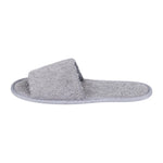 Mitre Luxury Curzon Open Toe Slippers Grey