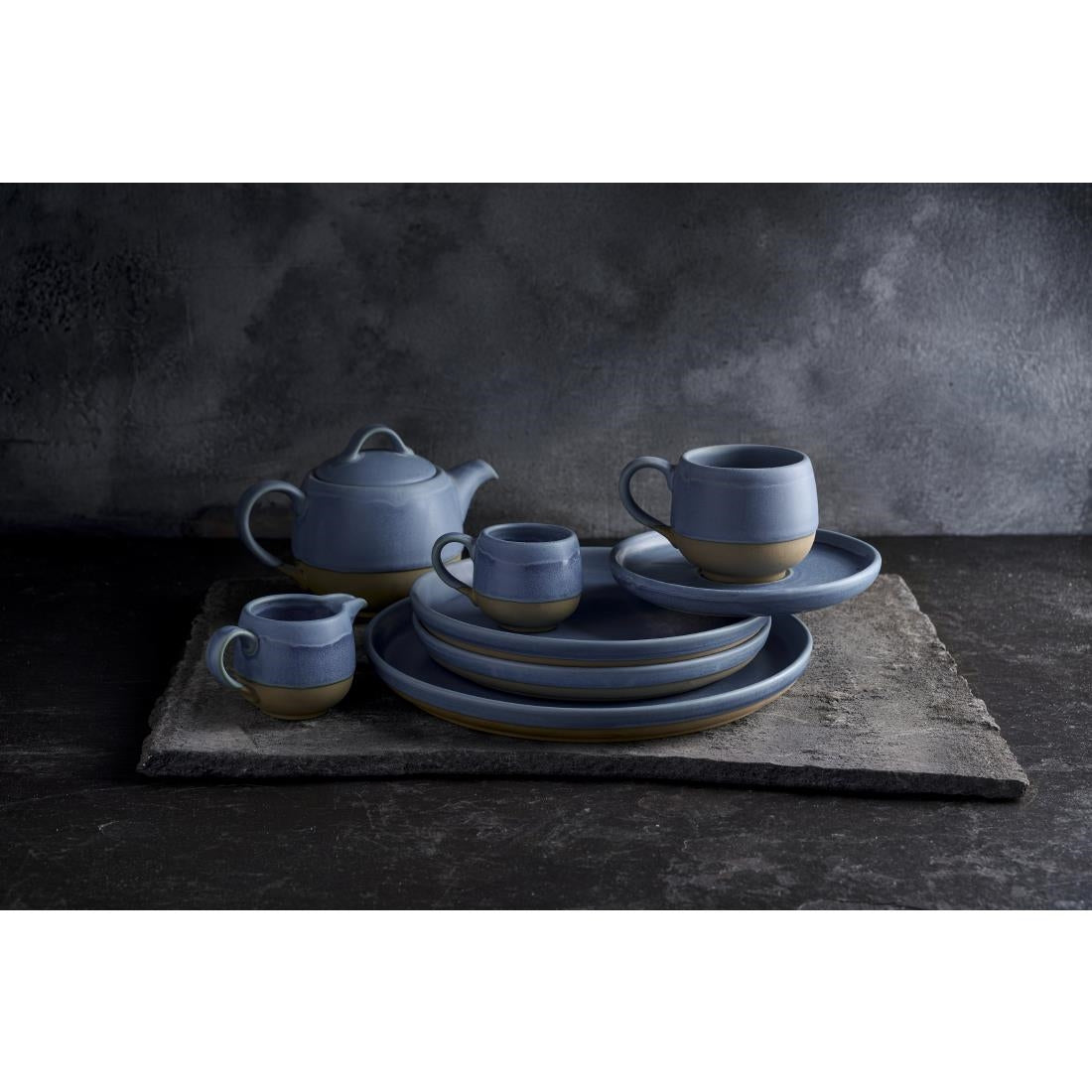 Churchill Emerge Oslo Blue Espresso Cups 88ml (12 Pack)