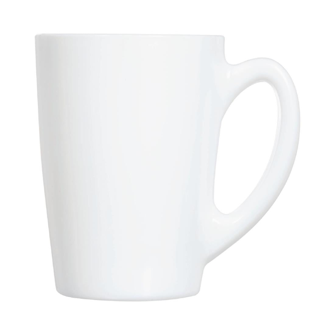 Luminarc New Morning Mugs White 320ml (6 Pack)