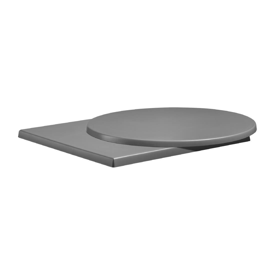 Enduratop Round Table Top Grey 600mm