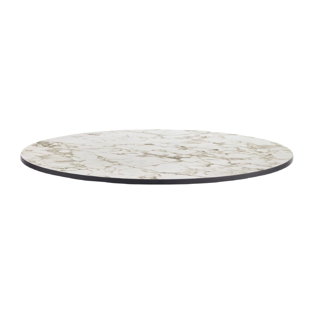 Extrema Round Table Top Carrara Marble 900mm