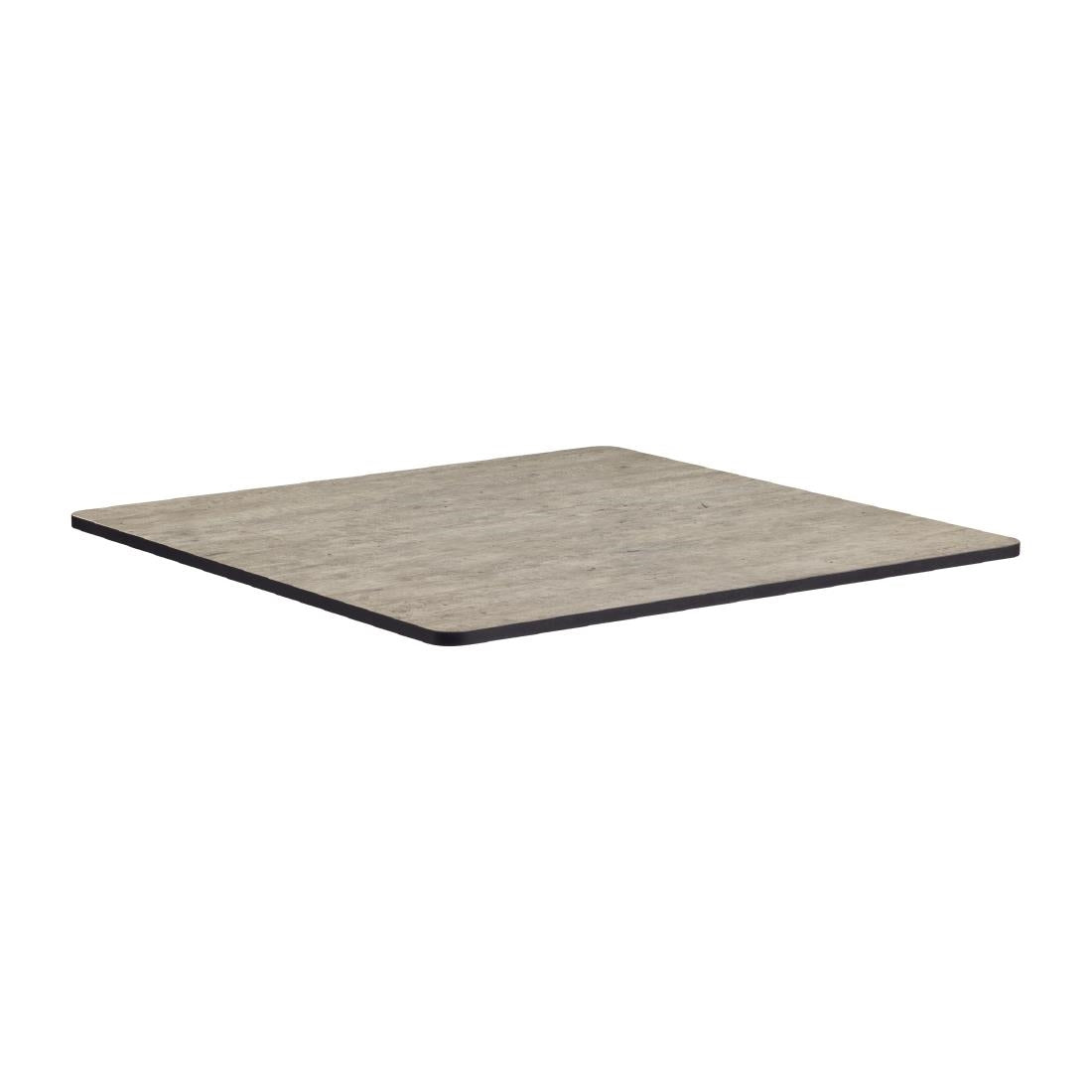Extrema Square Table Top Textured Cement 600x600mm