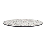Extrema Round Table Top Mixed Terrazzo 600mm