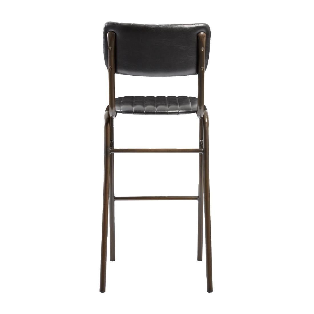 Tavo Stacking Bar Stools Vintage Black (2 Pack)