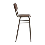 Tavo Stacking Bar Stools Vintage Brown (2 Pack)