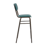 Tavo Stacking Bar Stools Vintage Teal (2 Pack)