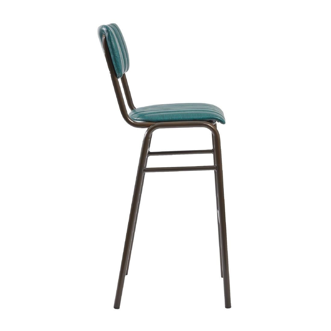 Tavo Stacking Bar Stools Vintage Teal (2 Pack)