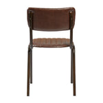 Tavo Stacking Side Chairs Vintage Brown (2 Pack)