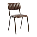 Tavo Stacking Side Chairs Vintage Brown (2 Pack)