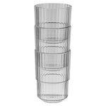 APS Linea French Grey Drinking Cups 300ml (48 Pack)