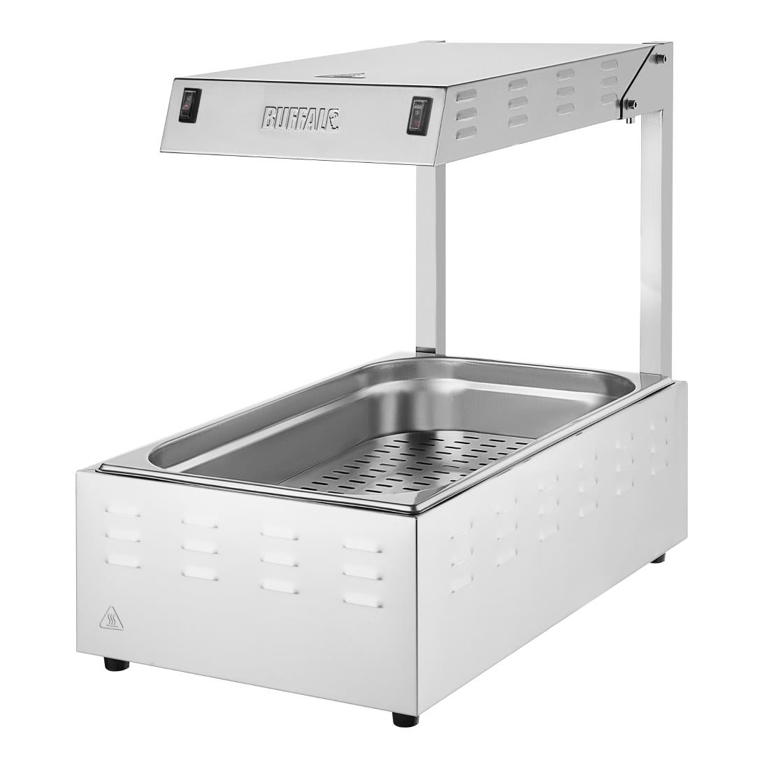 Buffalo Chip Scuttle & Food Warmer