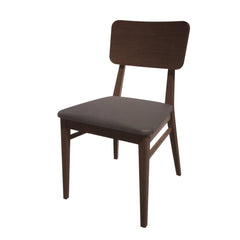 Bolero Bespoke Brenda Side Chair Anthracite/Wenge Contract
